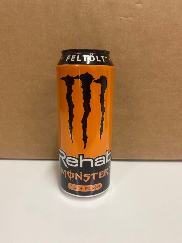 Rehab monster tea+peach // INCL STATIEGELD