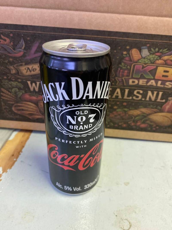 Jack Daniëls coca cola // incl statiegeld