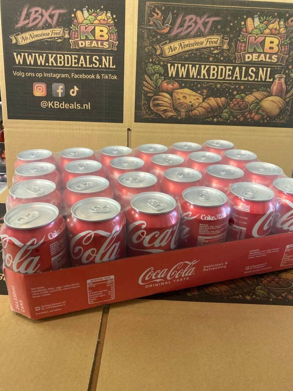 Coca cola dikke blik / incl statiegeld