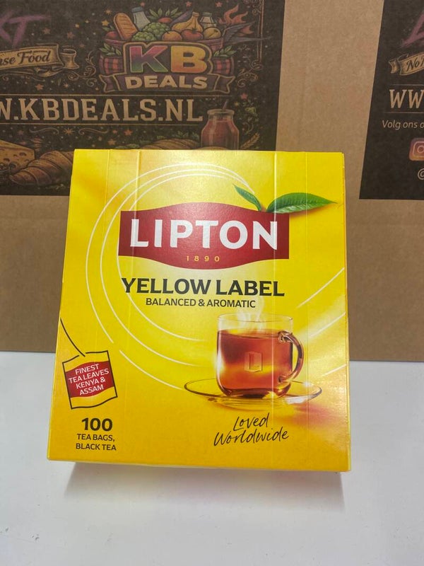 Lipton Yellow label 100stuk