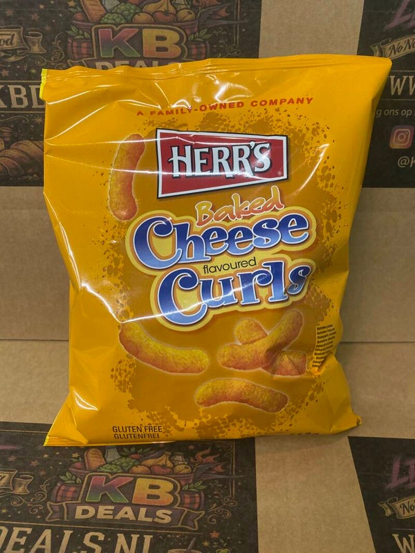 Herr’s baked cheese curls 113gr