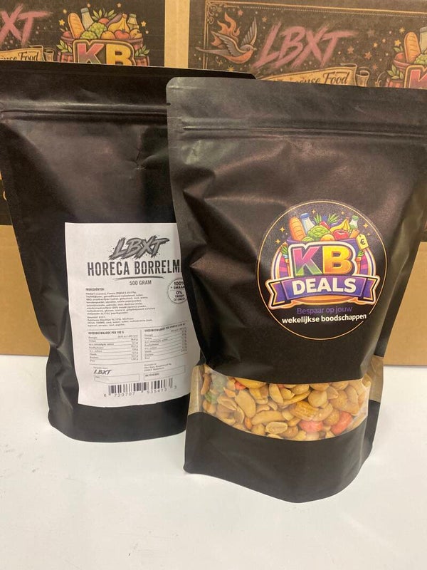 LBXT Horeca borrel mix // 500gr