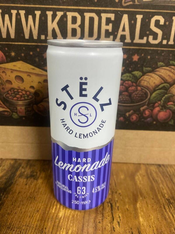Stelz LEMONADE cassis // incl statiegeld