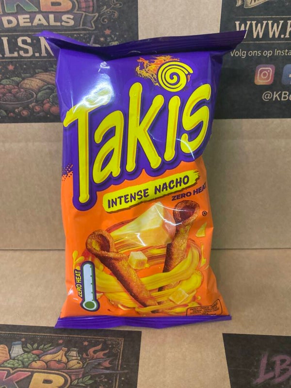 Takis // intense Nacho 100gr. (Zero heat)
