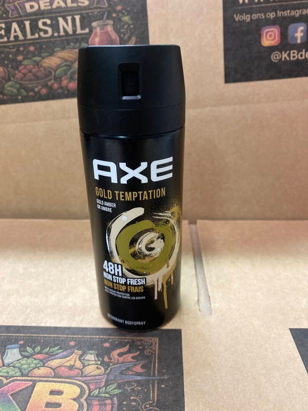 Axe gold temptation // spuit bus
