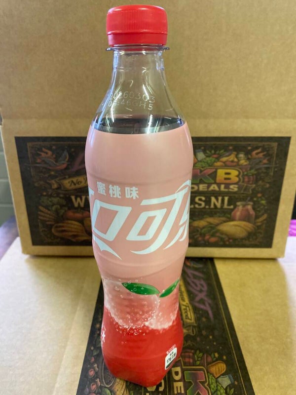 Coca cola Peach China // incl statiegeld