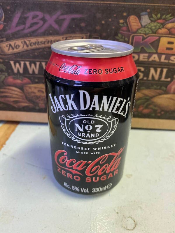 Jack Daniëls coca cola zero // inc statiegeld