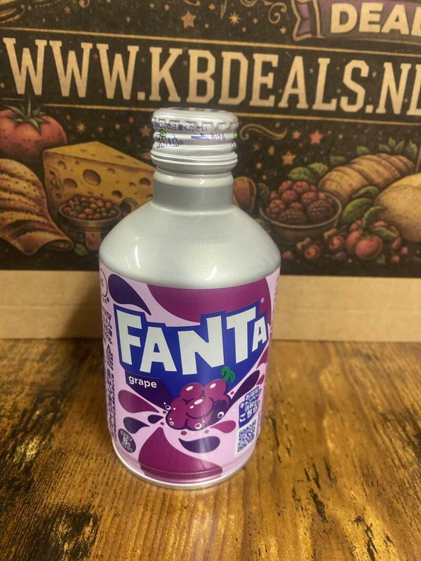 Fanta grape bottle Japans