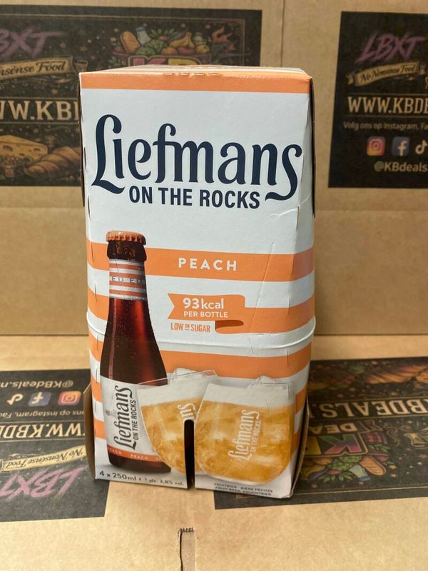 Liefmans Peach bier 4 pack