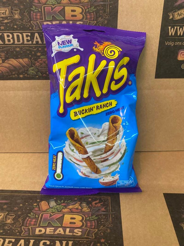 Takis / backin ranch 100gr. (Zero heat)