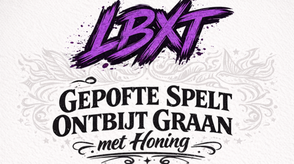 Gepofte spelt ontbijtgraan // 500gr