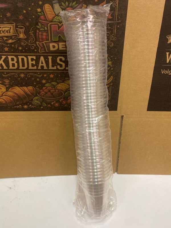 50 plastic bekers 0,2cl