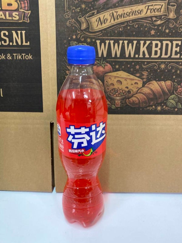 Fanta watermeloen China import // incl statiegeld