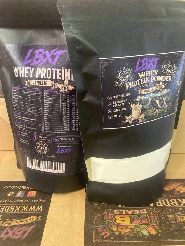 LBXT Clean label whey proteïne  // 500gr