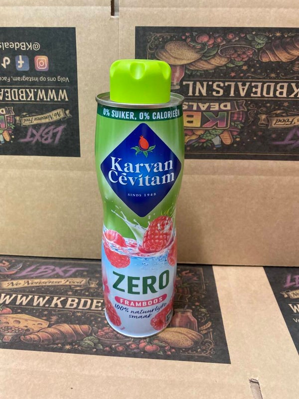 Karvan cevitam zero framboos 500ml