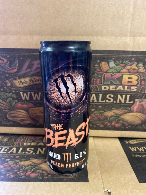 The beast monster Peach perfect // incl statiegeld