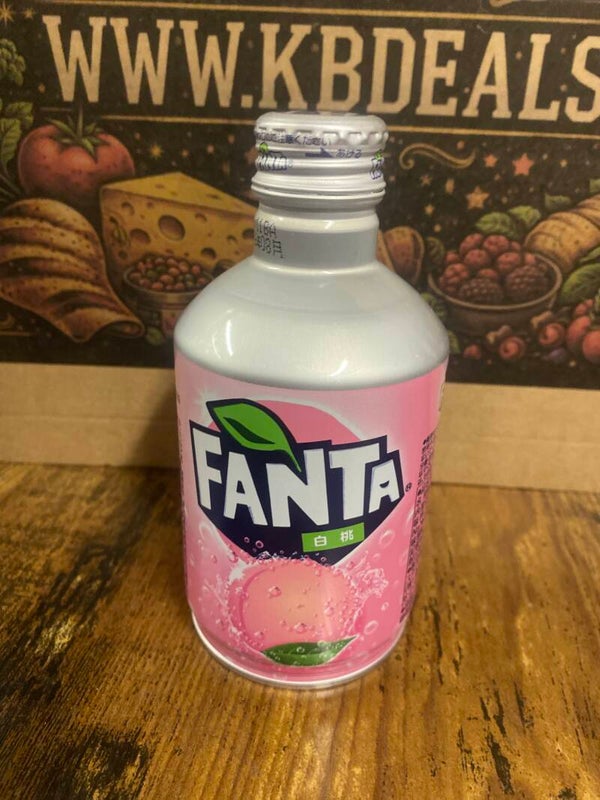 Fanta Peach bottle japans