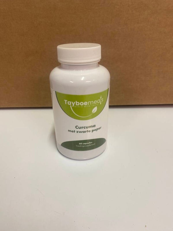 Curcuma met zwarte peper 60 caps