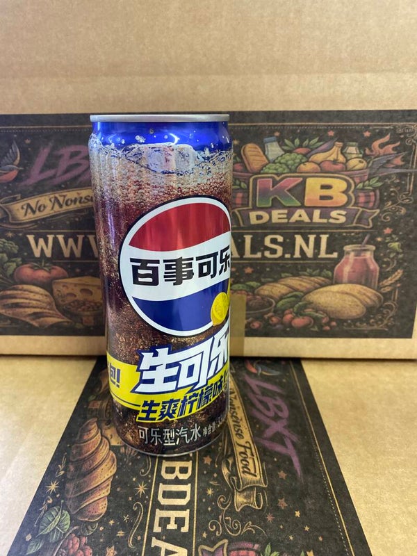 Pepsi zero lemon (China import) incl statiegeld