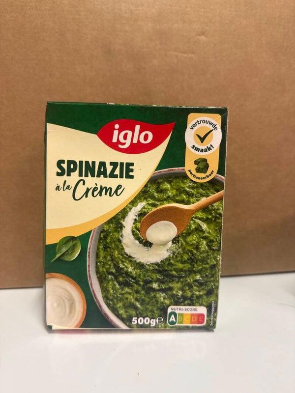 iglo Spinazie a la creme // 500gr diepvries