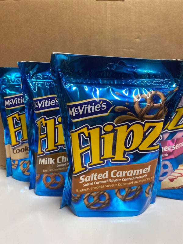 Flipz verschillende smaken