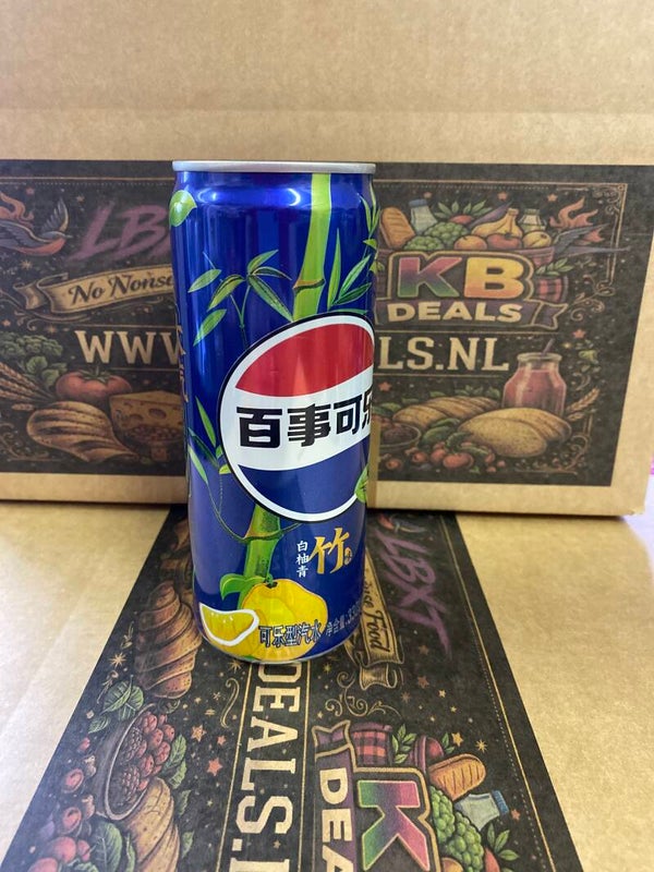 Pepsi bamboo grapefruit (China import) incl statiegeld