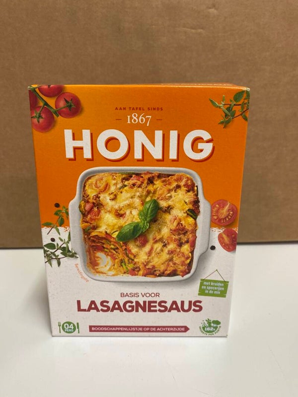 Honig lasagnesaus pak 125 gr