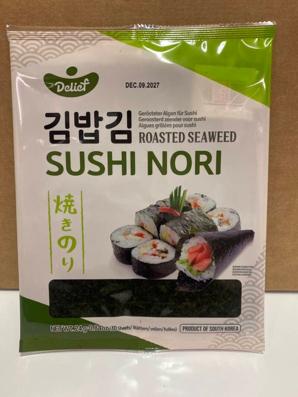 Sushi zeewier bladen 10 stuks