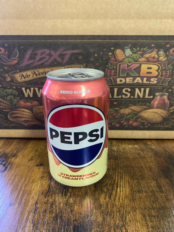 Pepsi Cream soda Strawberry // incl statiegeld