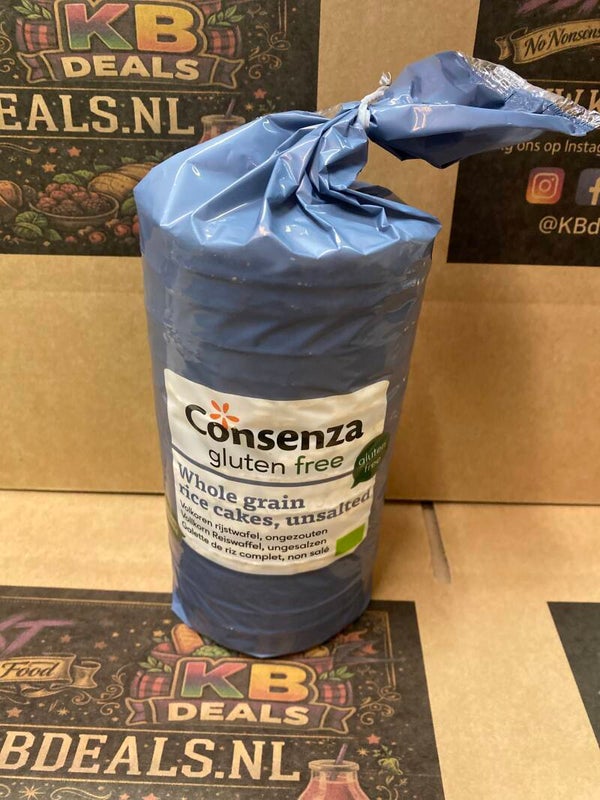 Gluten free while grain Rice wafels