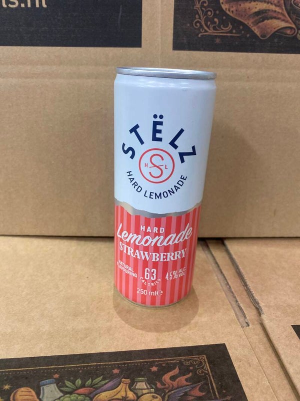 Stelz hard lemonade strawberry // incl statiegeld