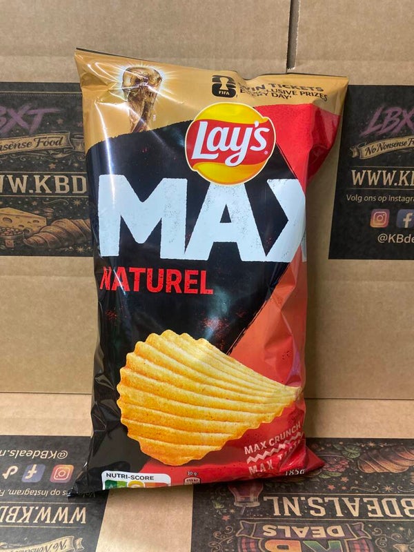 Lays Max naturel 185gr