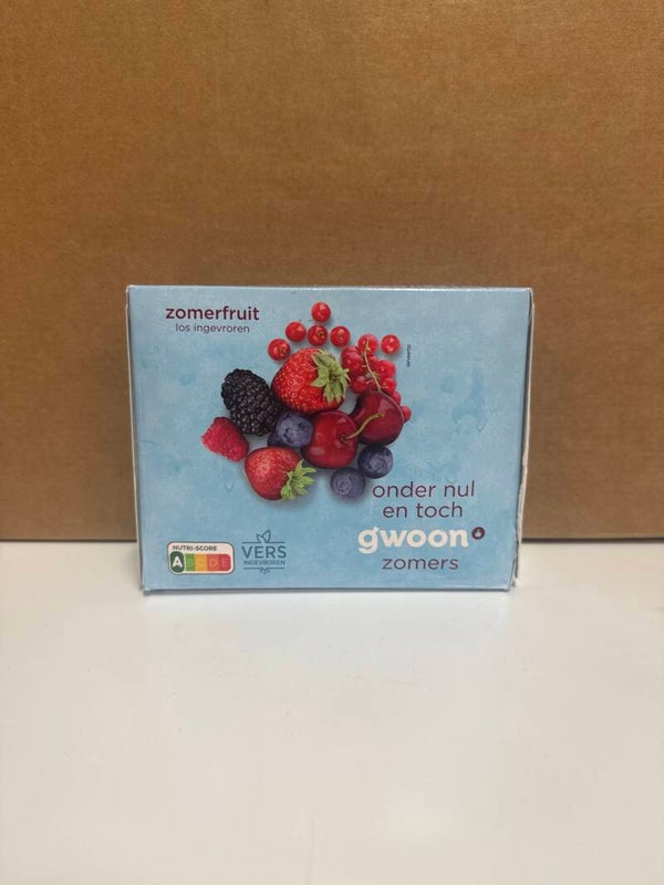 zomerfruit 250 gr // diepvries