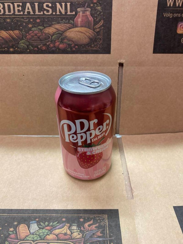 De pepper strawberry and Cream // incl statiegeld