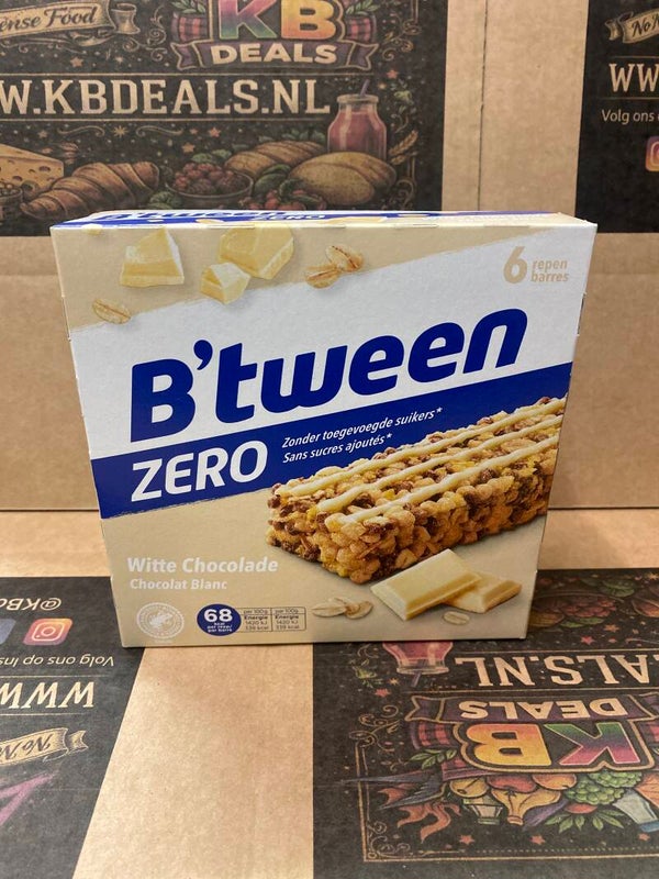 Btween zero White choco 6 stuks