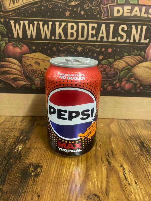Pepsi Max Tropical // incl statiegeld