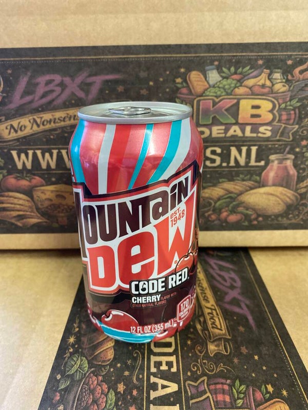 Mountain Dew code red // incl statiegeld