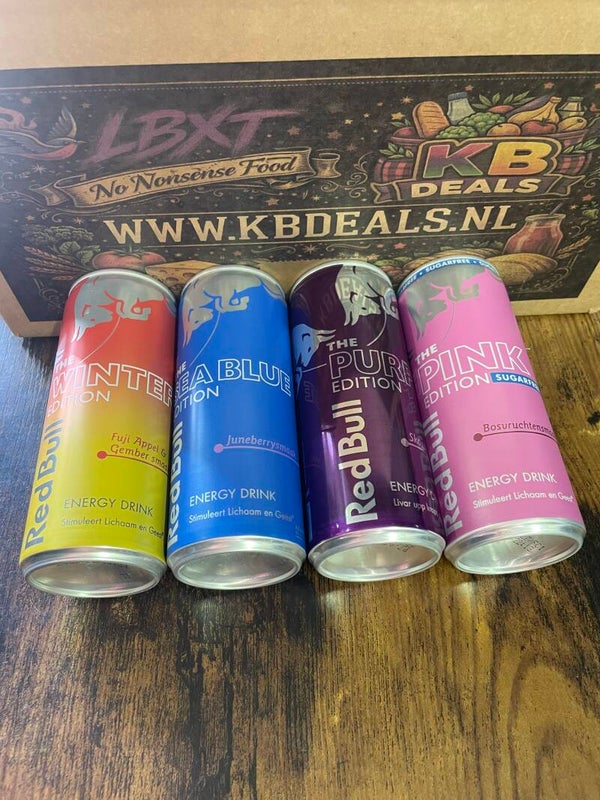 Redbull 4 pack actie