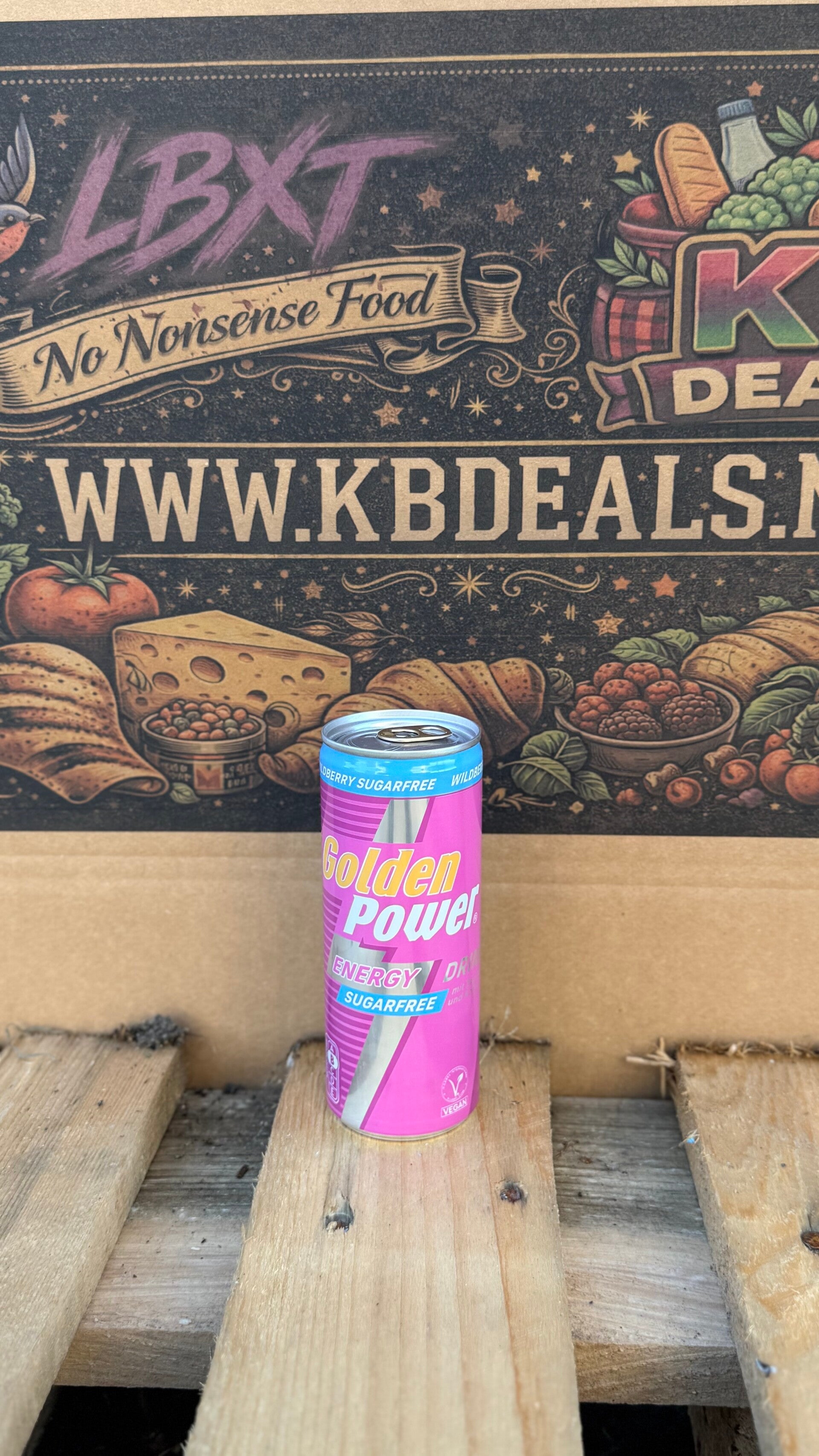 Golden Power Energy Sugar Free