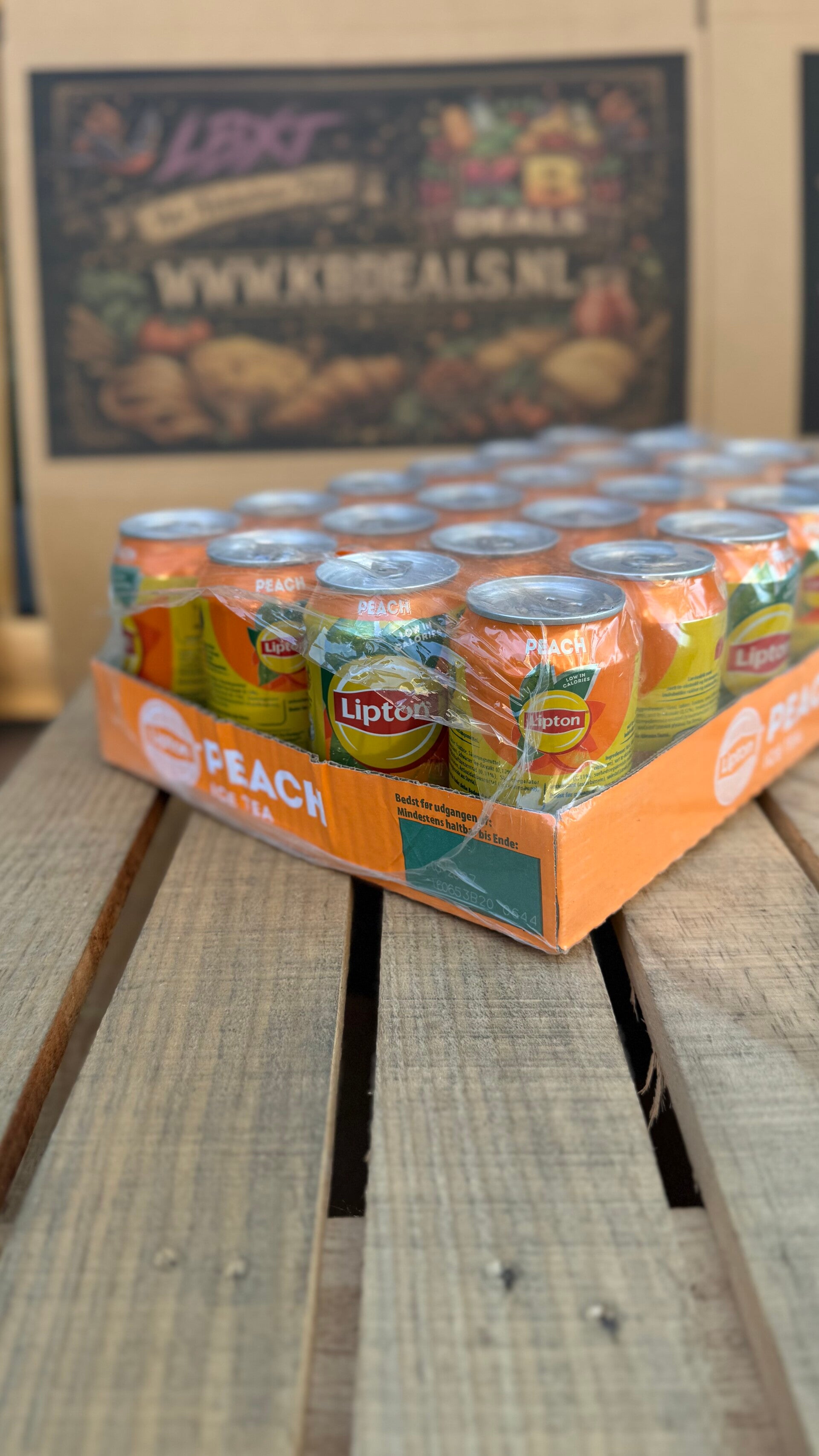 Tray Lipton Ice Tea Peach
