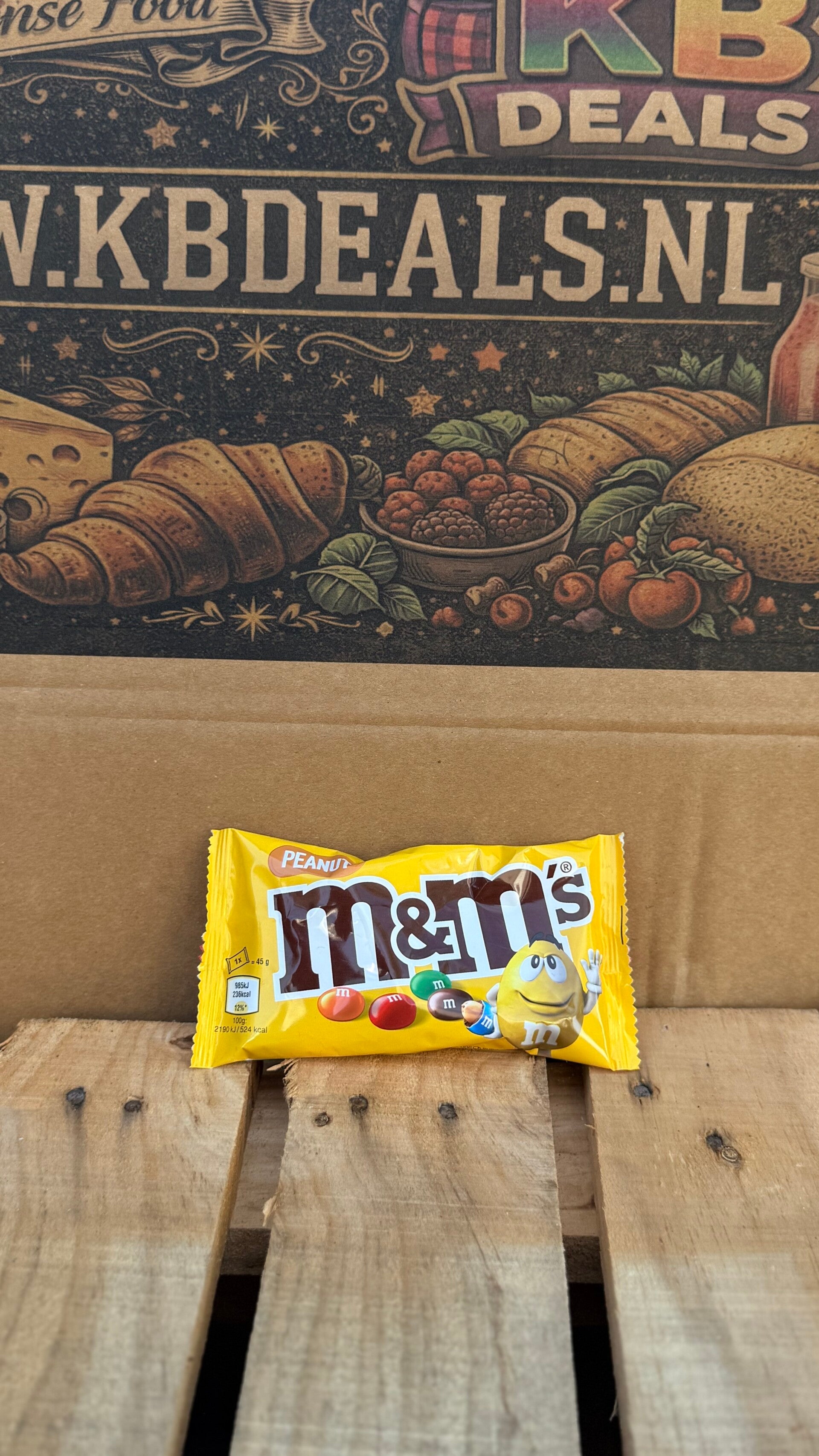 M&M’s peanut Snack Formaat