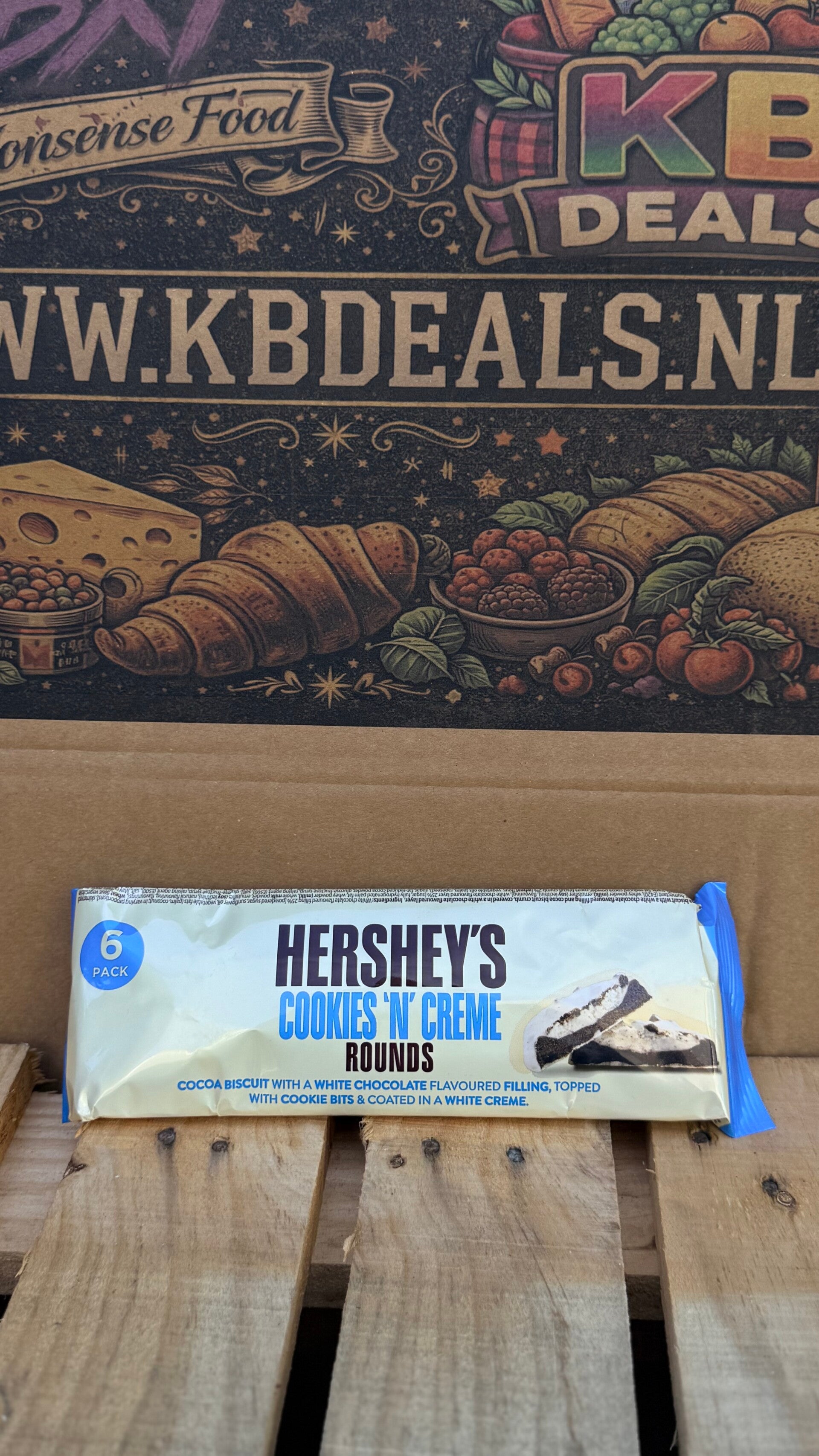 Hershey’s 6 Pack Cookies ‘n’ Creme Rounds