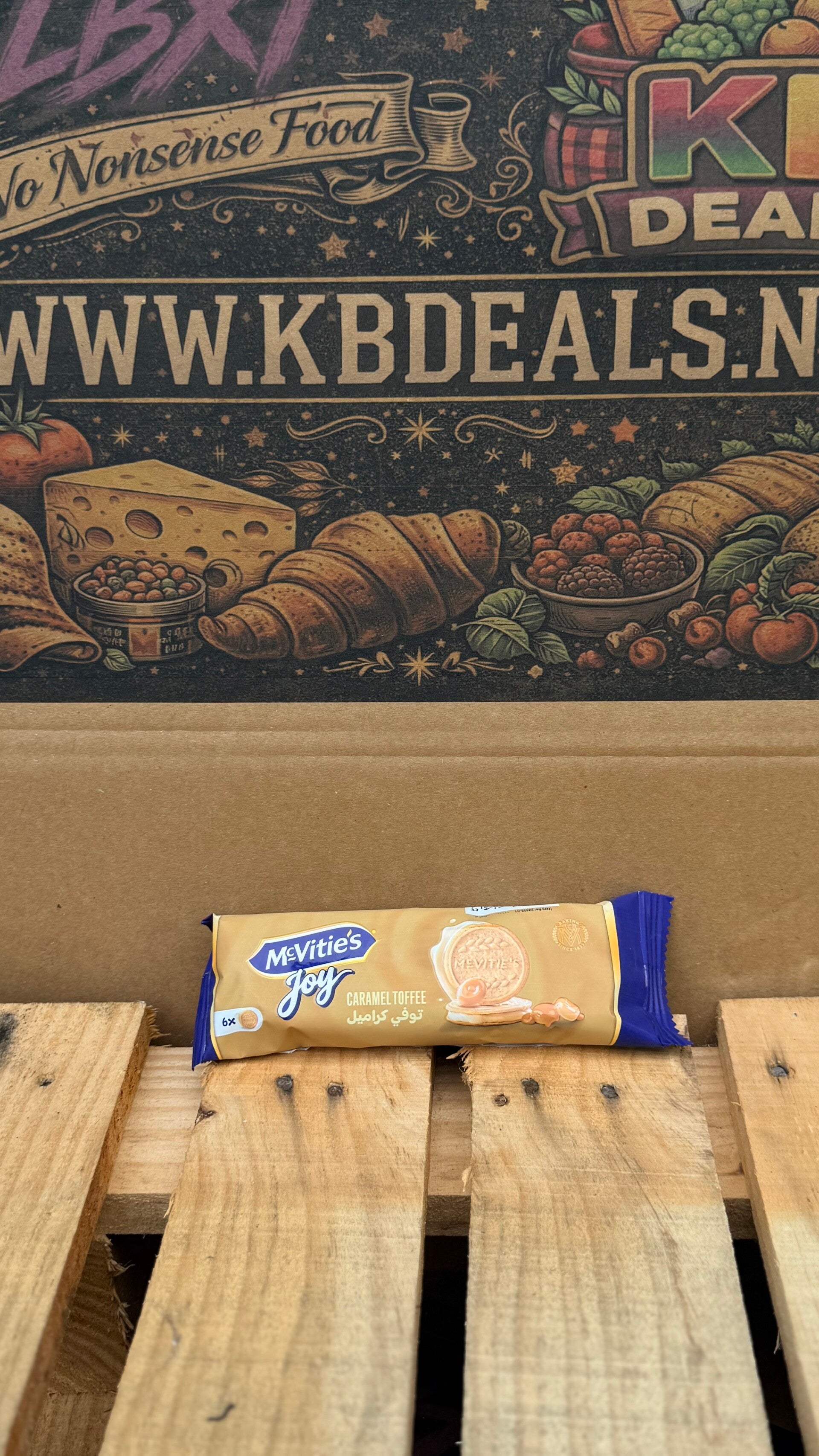 McVities Joy Caramel Toffee Cookies