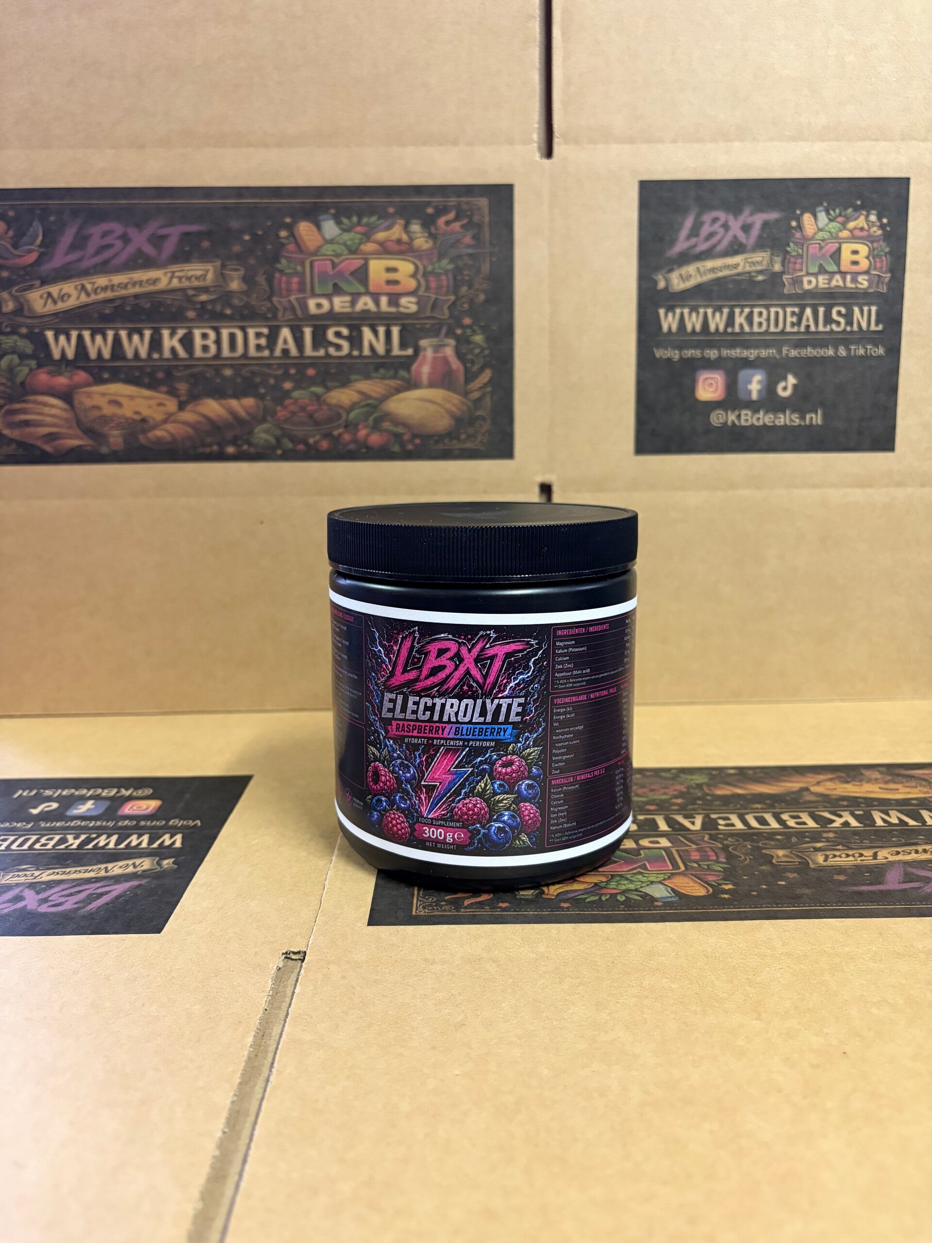 LBXT Electrolyte raspberry blueberry 300gr