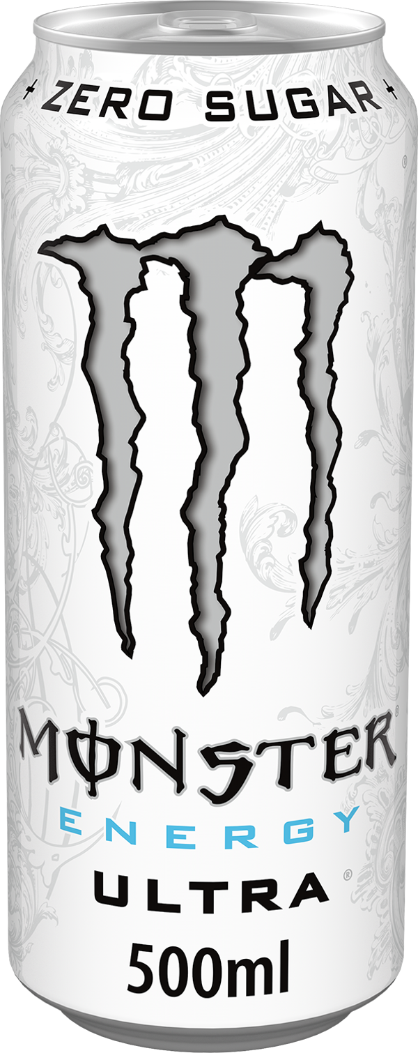 Monster energy ultra White // incl statiegeld