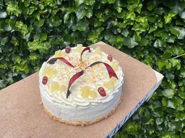 Slagroom taart 8/10 pers