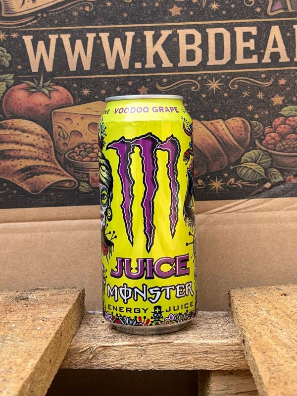 Monster energy voodoo grape