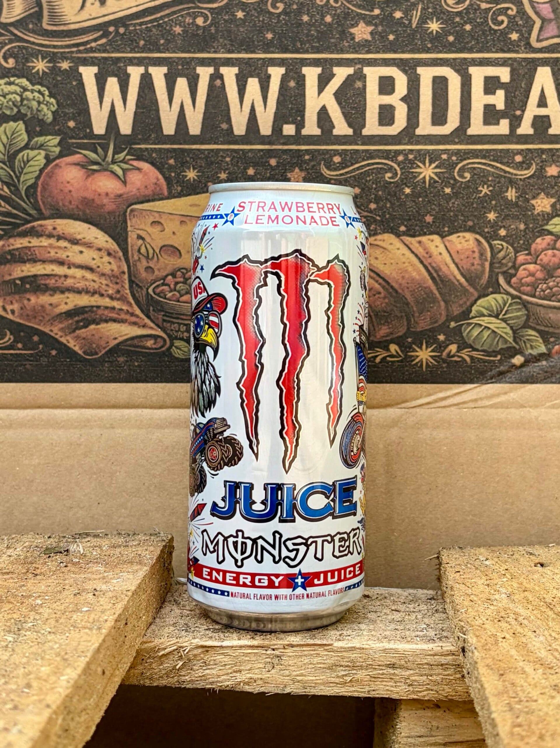 Monster energy JUICED strawberry lemonade LIMITED EDITION