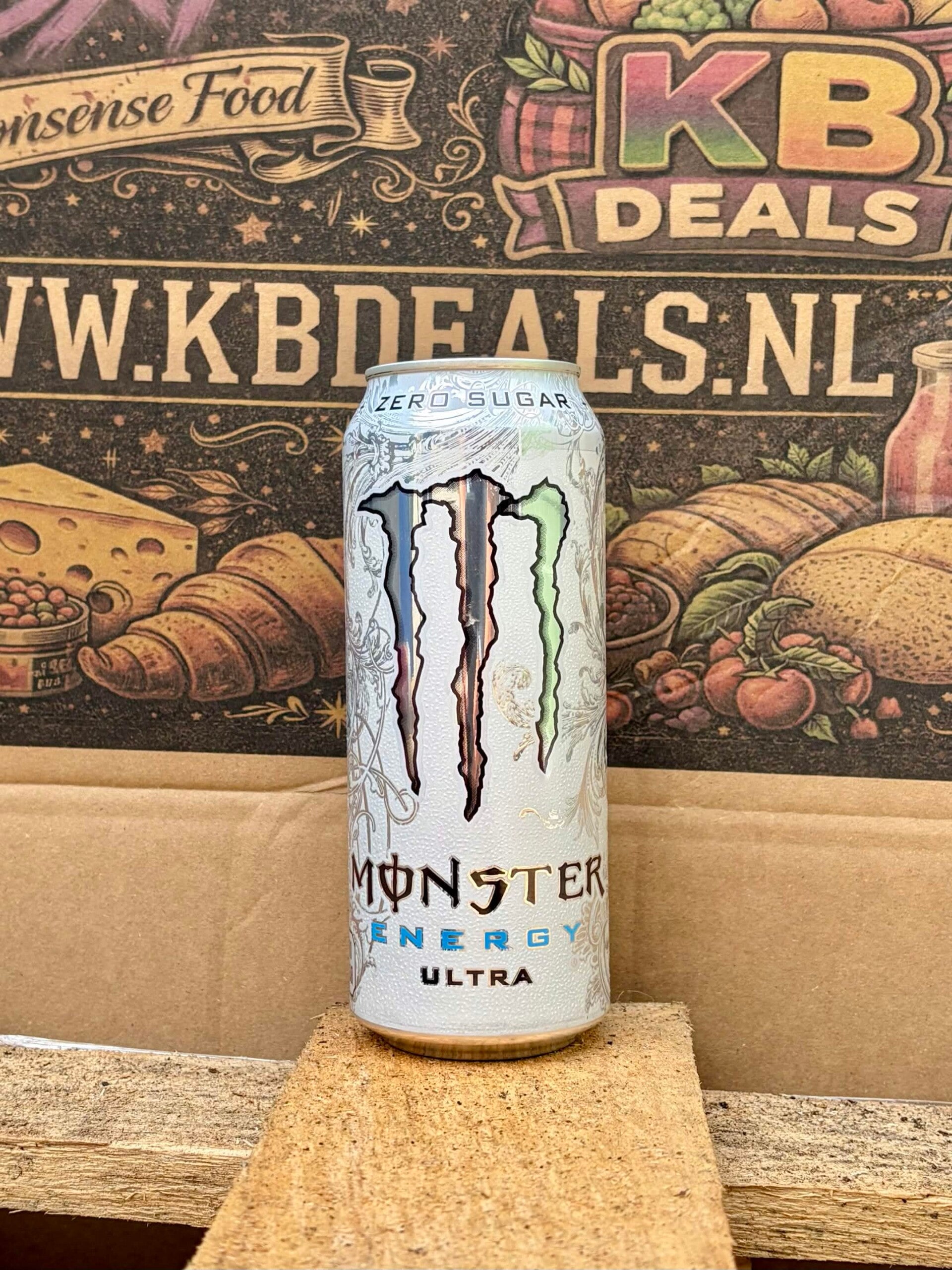 Monster energy ultra White // incl statiegeld