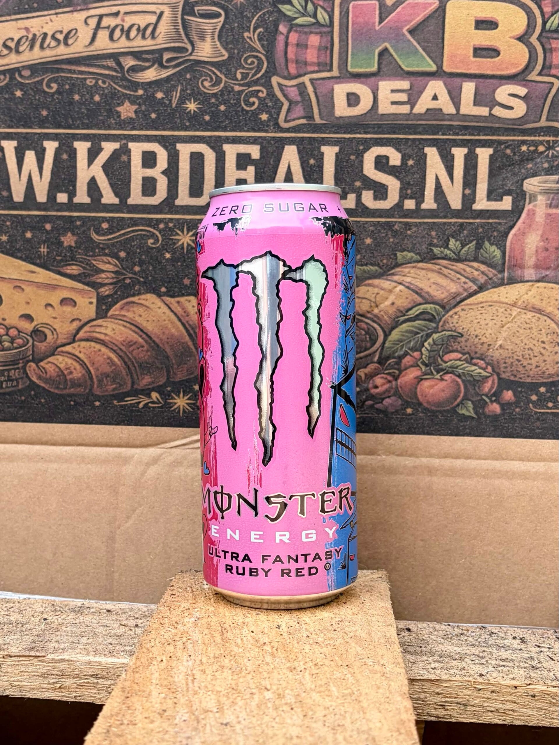 Monster energy Ruby Red // INCL STATIEGELD